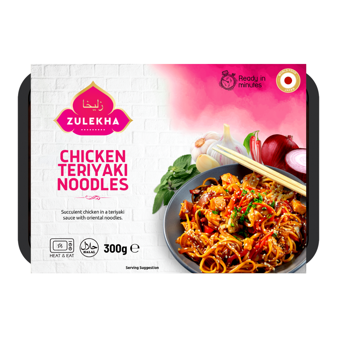 Chicken Teriyaki Noodles 300g Zulekha