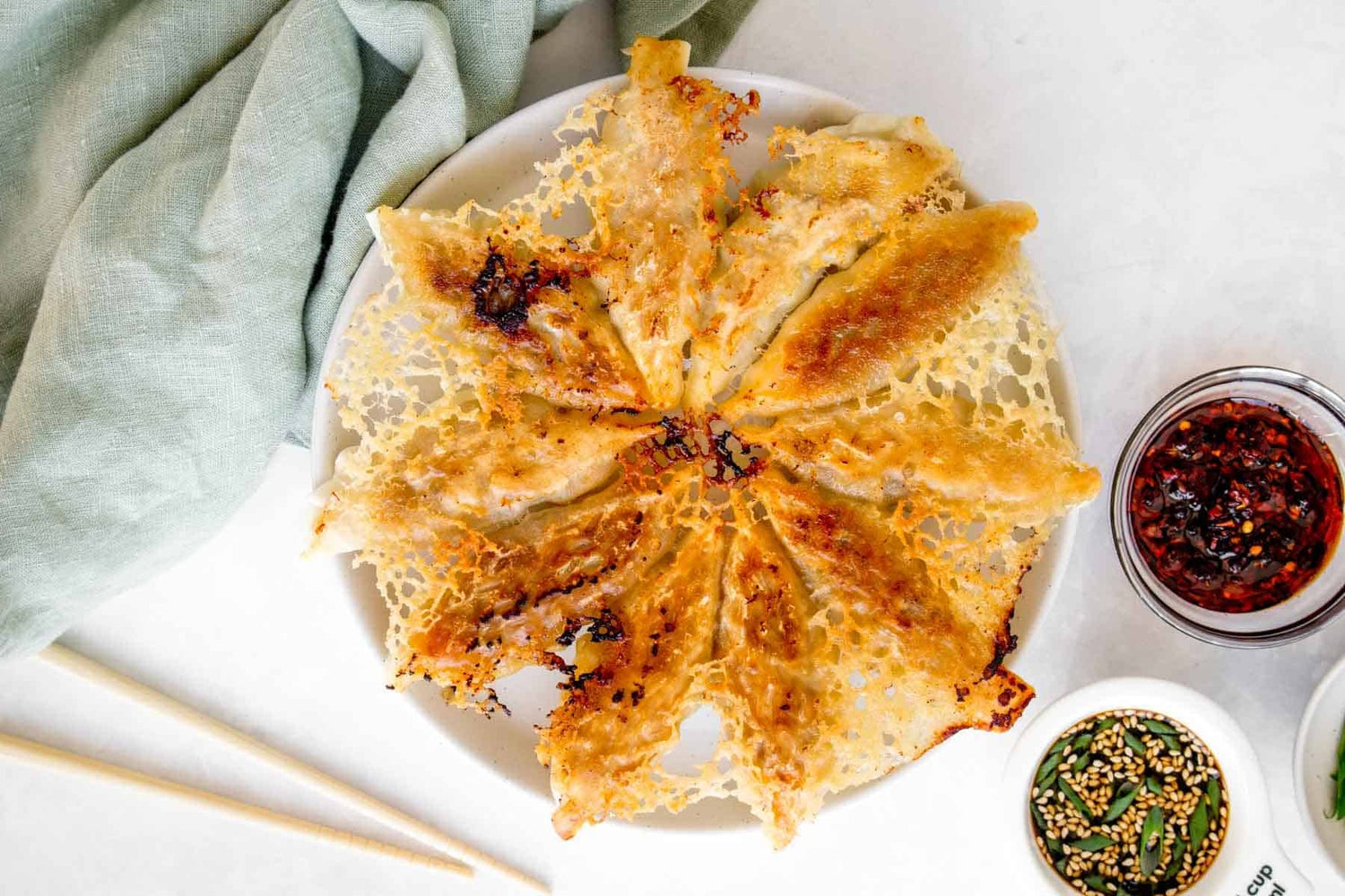 How to Make a Crispy Dumpling Skirt