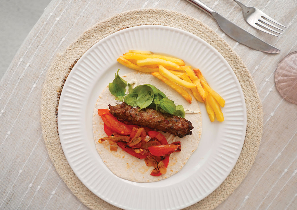 Halal Lamb Kebab Wrap Recipe