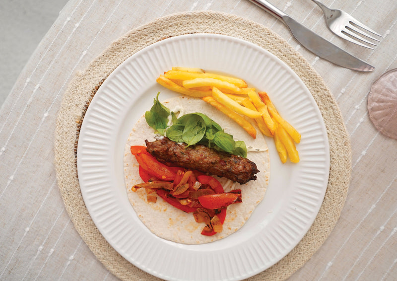 Halal Lamb Kebab Wrap Recipe