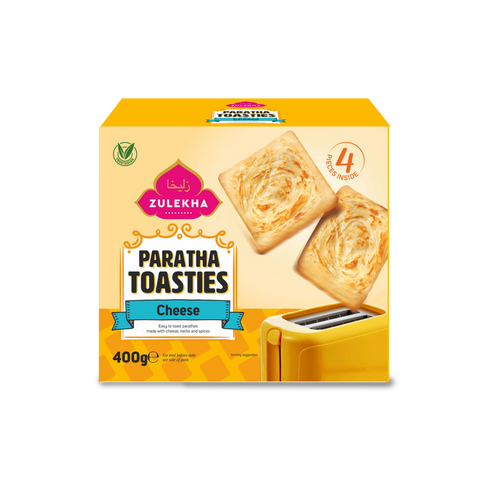 Cheese Paratha Toasties