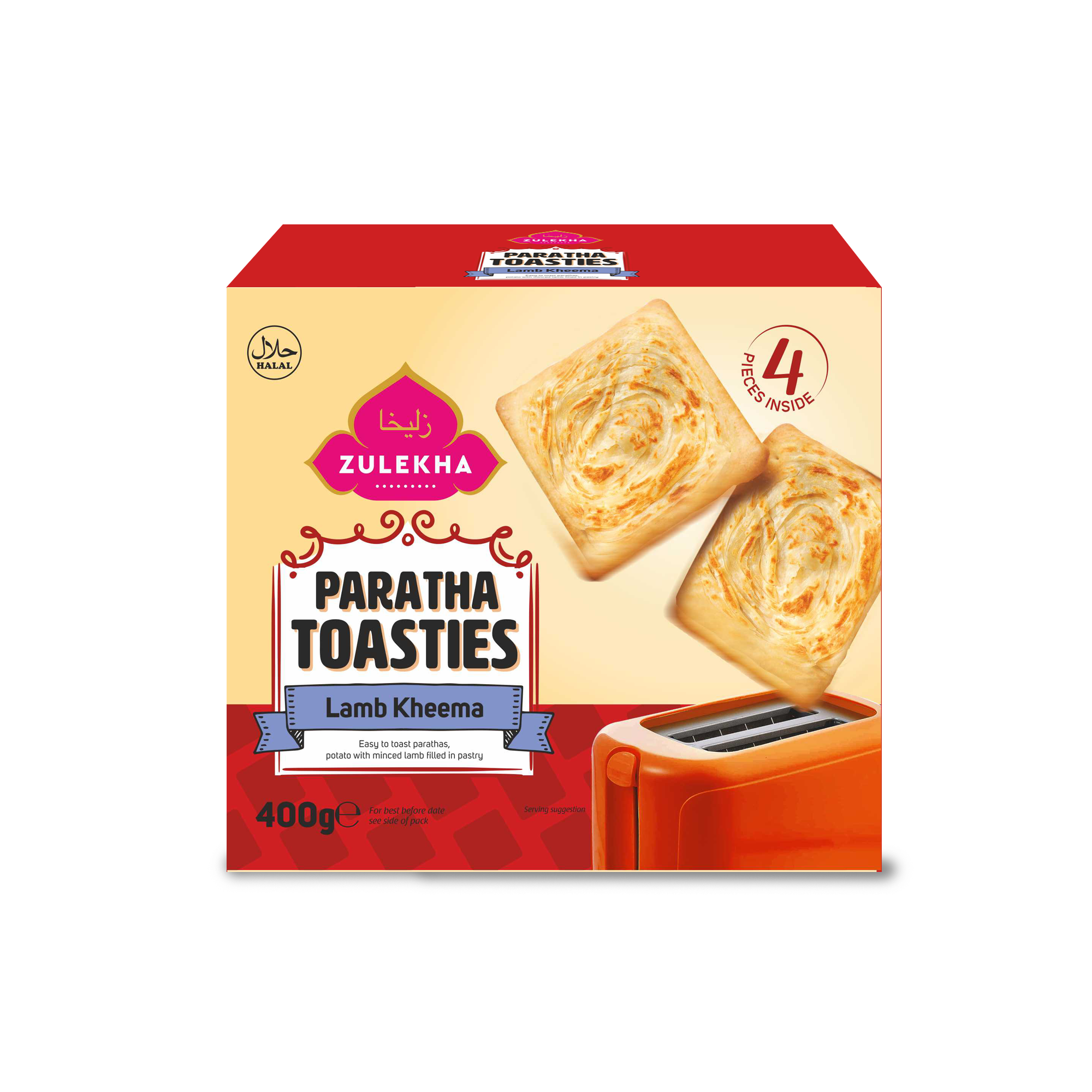 Lamb Paratha Toasties