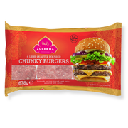 6 Lamb Quarter Pounders Burgers 678g