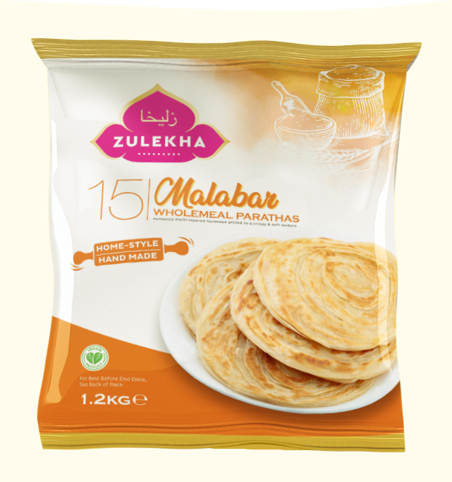Malabar Wholemeal Paratha 15pc