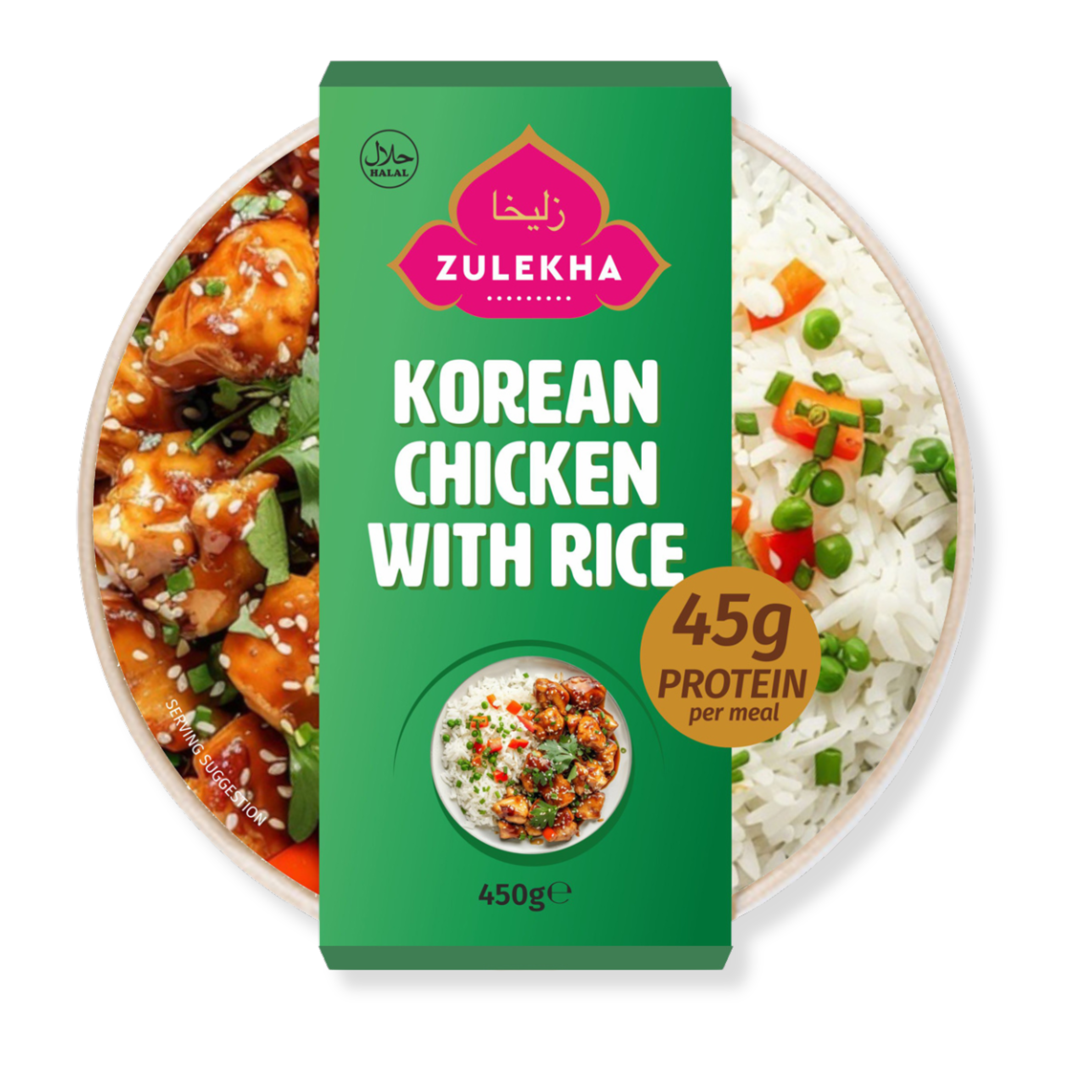 Protein Meal - Korean Chicken