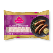 14 Beef Sausage Classic 784g