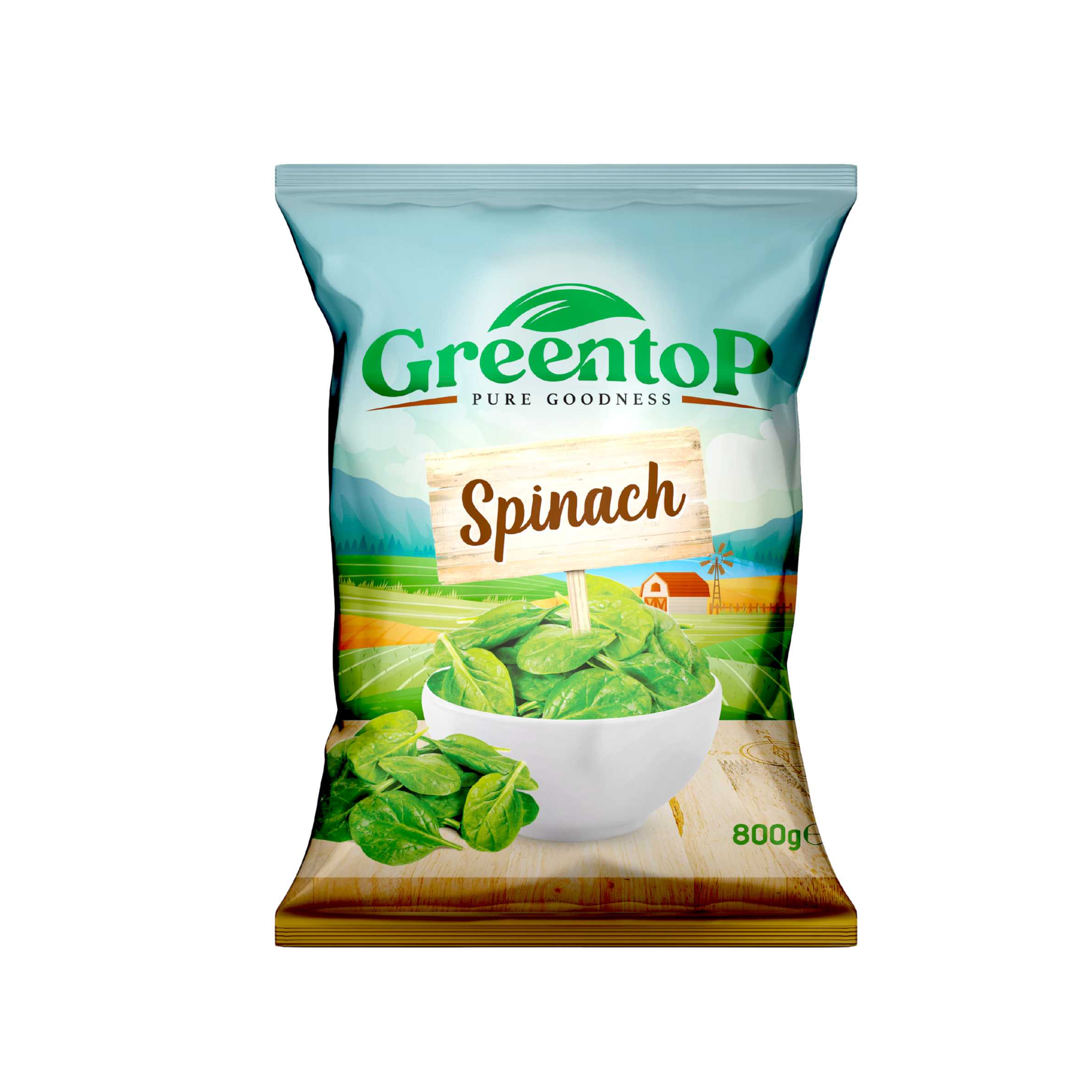 Frozen Spinach Cubed 800g
