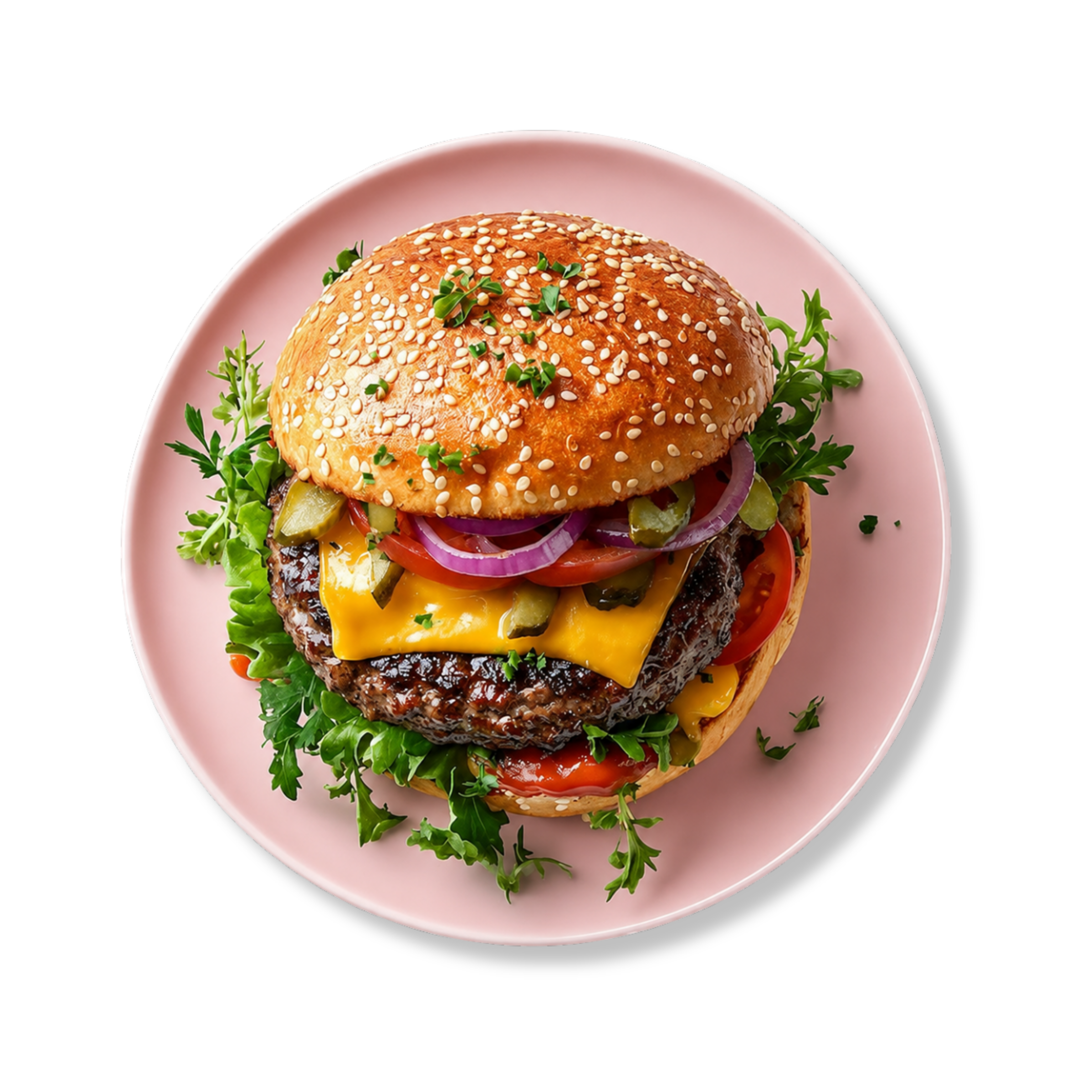 6 Beef Quarter Pounders Burgers 678g
