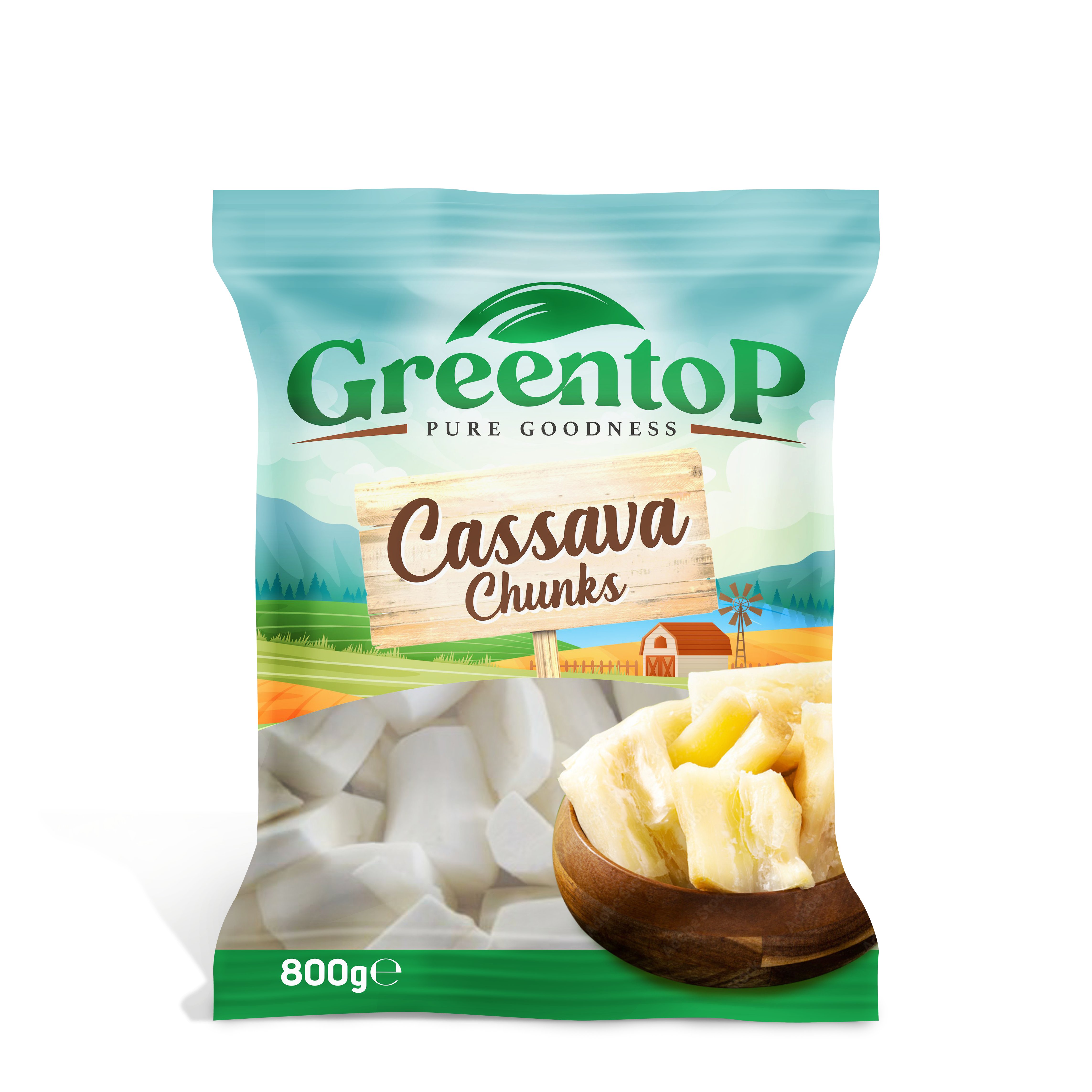 Cassava Chunks 800g