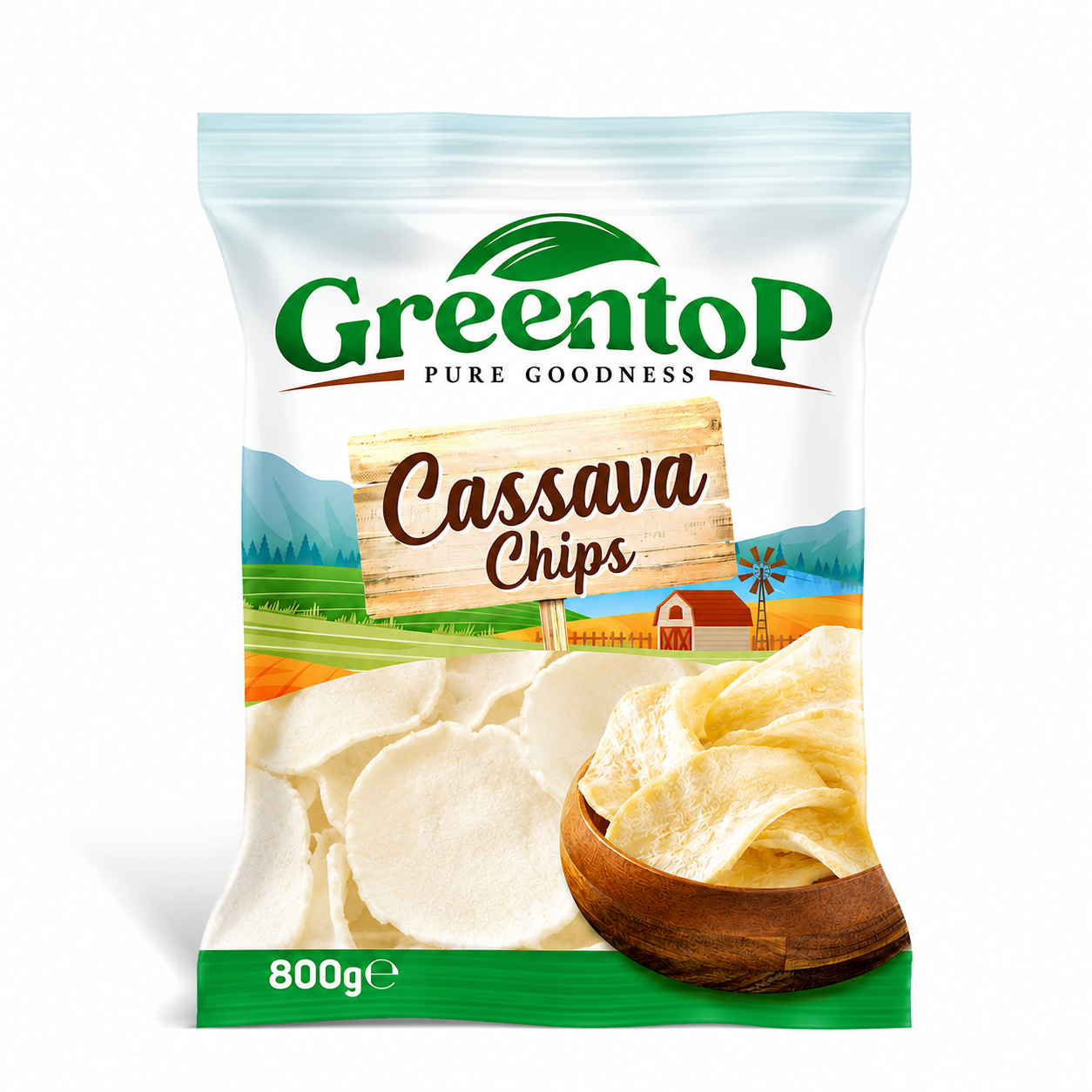 Cassava Chips 800g