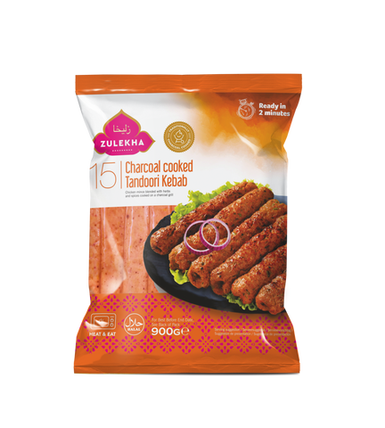 15 Chicken Charcoal Tandoori Kebab 900g