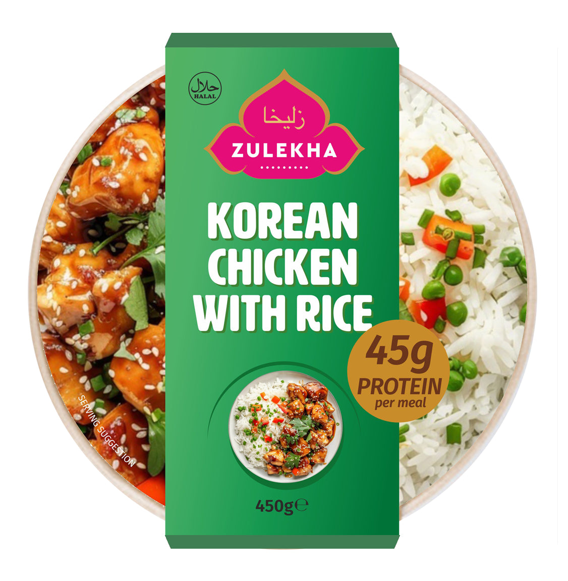Protein Meal - Korean Chicken
