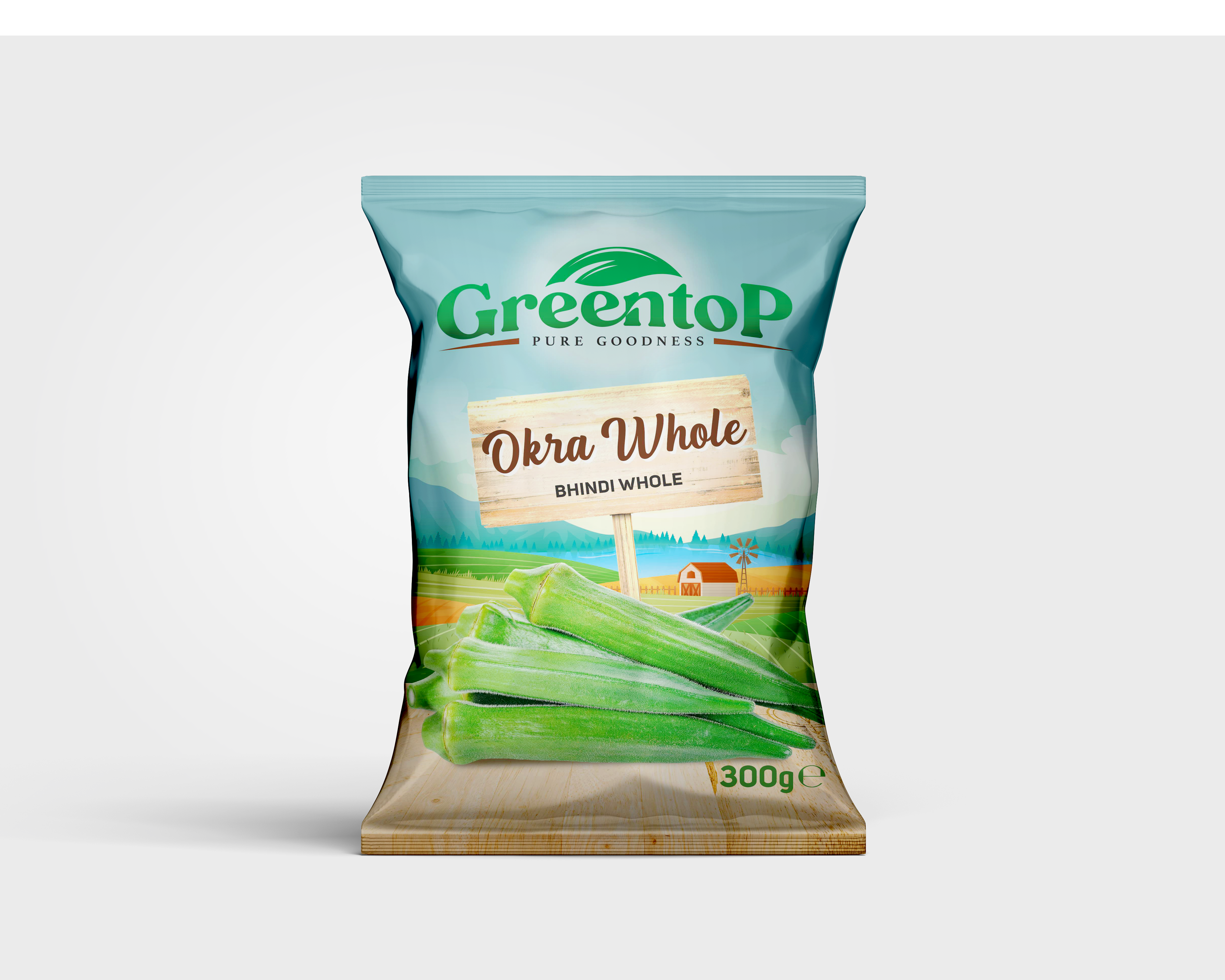 Okra Whole 300g