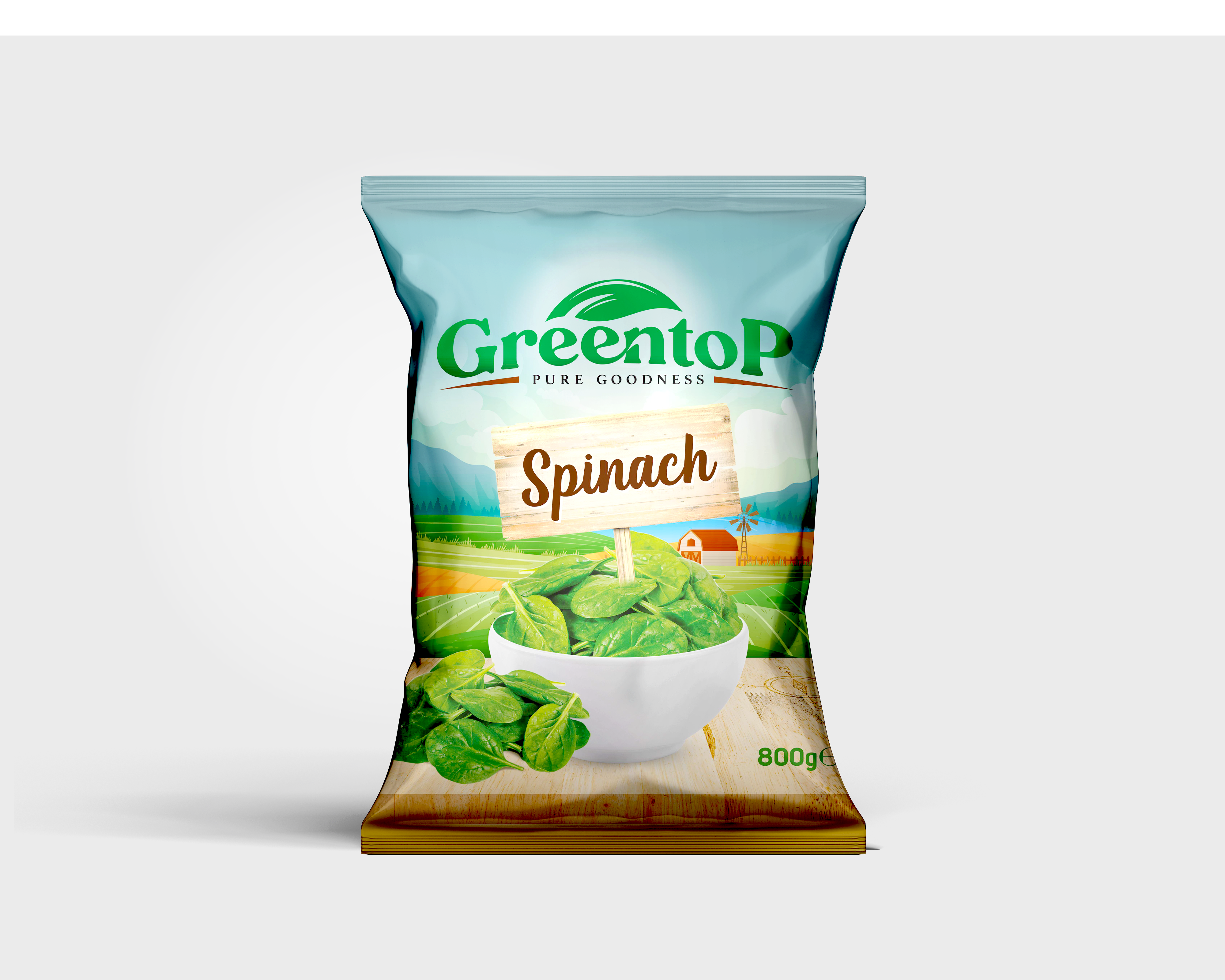 Frozen Spinach Cubed 800g