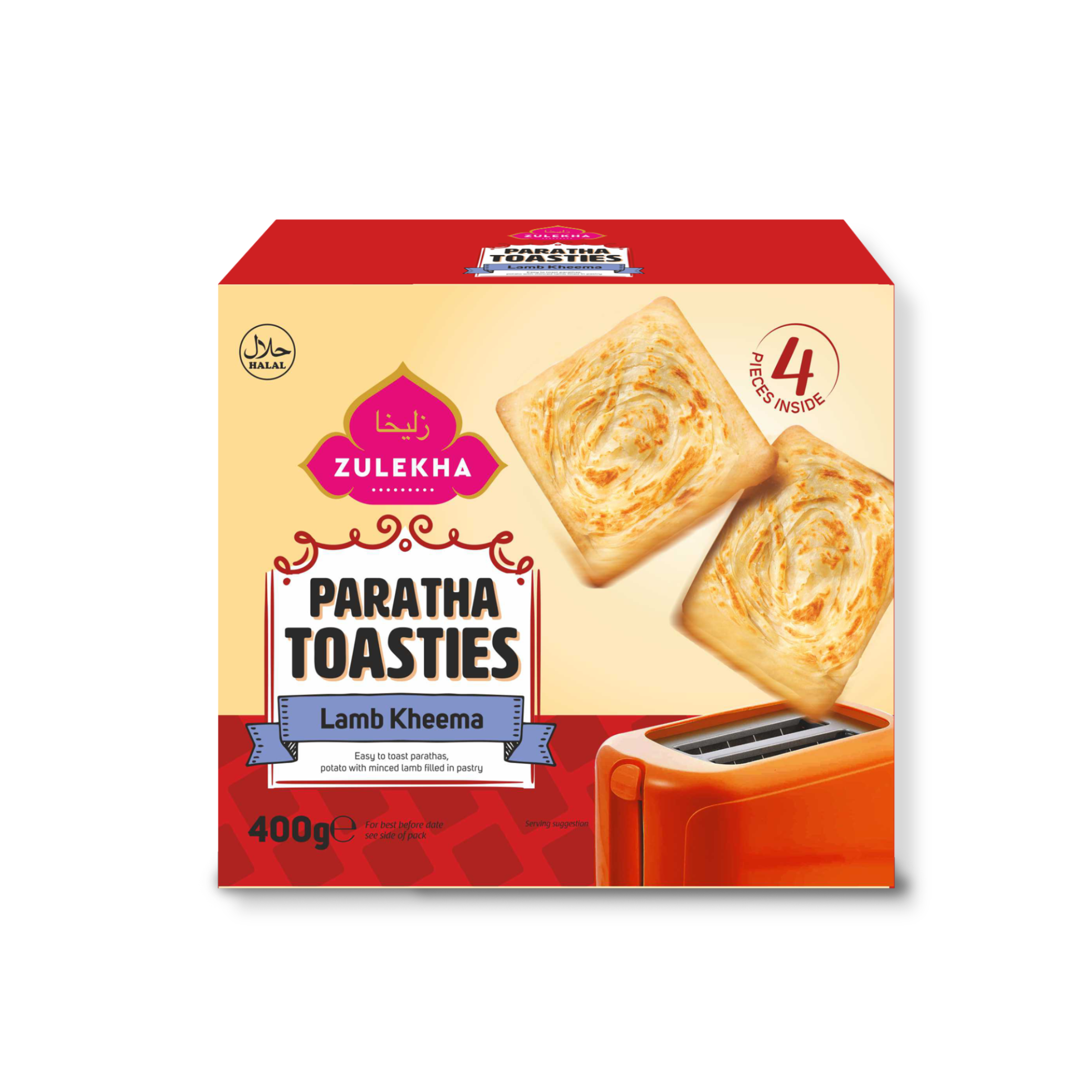 Lamb Paratha Toasties