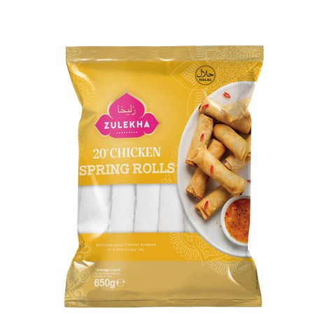 20 Chicken Rolls 650g